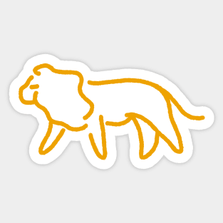 Lion Sticker